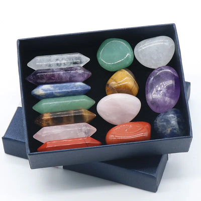 7 Chakra Energy Healing Stone Set