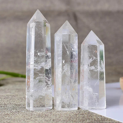 Clear Quartz Crystal Tower