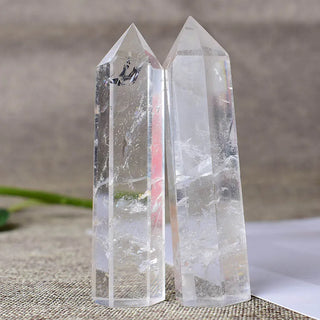 Clear Quartz Crystal Tower