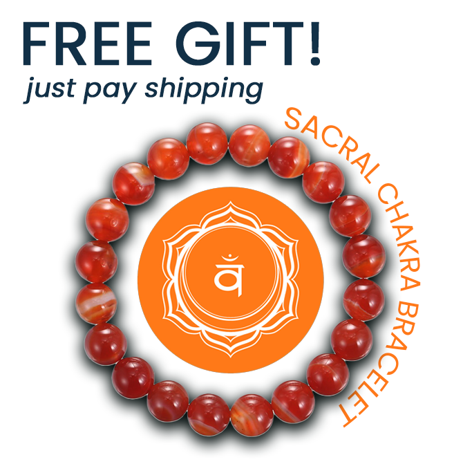 FREE Sacral Chakra Agate Bracelet - Just Pay Shipping!