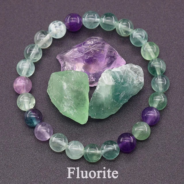 Fluorite Beaded Bracelet