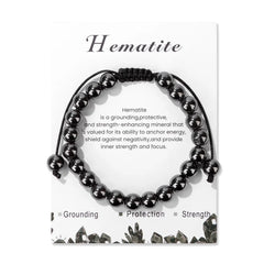 Psychic Protection Hematite Bracelet