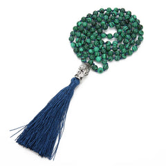 Malachite Transformation 108 Mala Beads