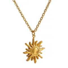 Golden Sun Necklace